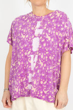 Magnolia Pearl Circus Love Block Print T- shirt