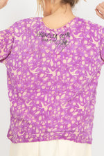 Magnolia Pearl Circus Love Block Print T- shirt