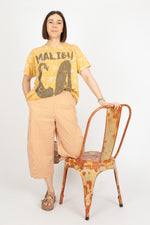 Magnolia Pearl Block Print Malibu CA T-shirt