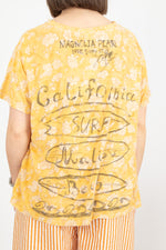 Magnolia Pearl Block Print Malibu CA T-shirt
