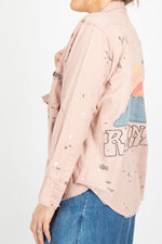 Magnolia Pearl Kelly Western Shirt Love Embro