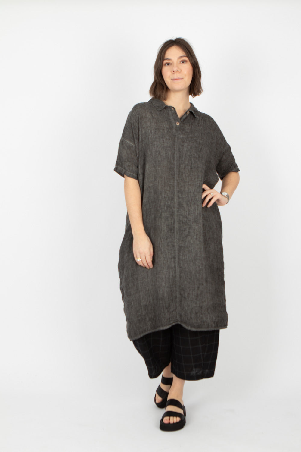 Neirami Maxi Shirt Dress