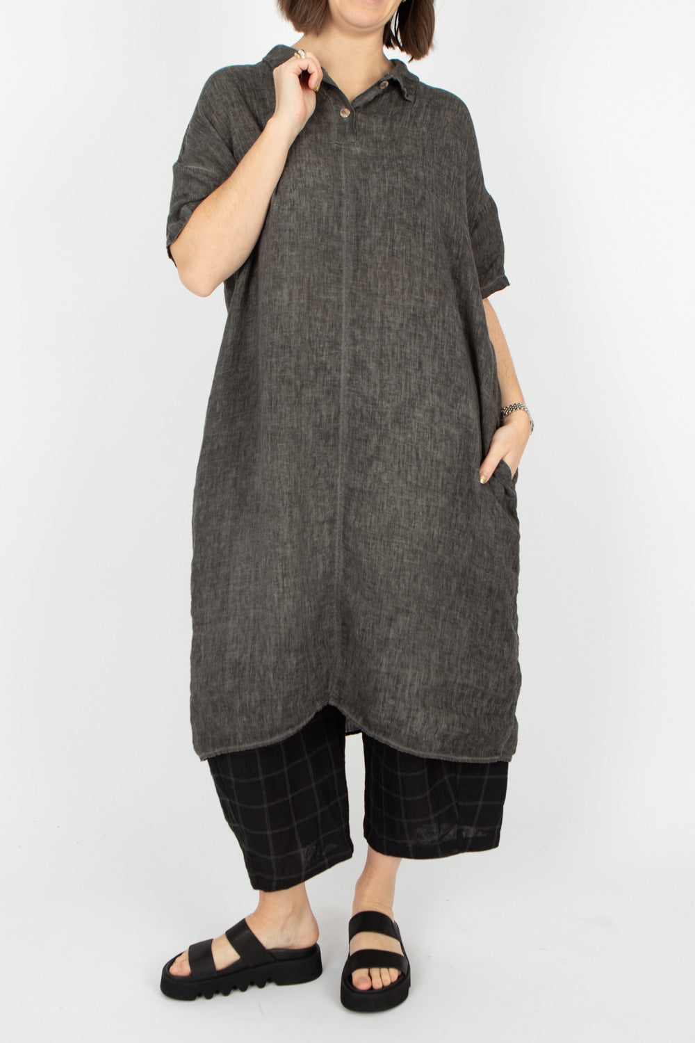 Neirami Maxi Shirt Dress