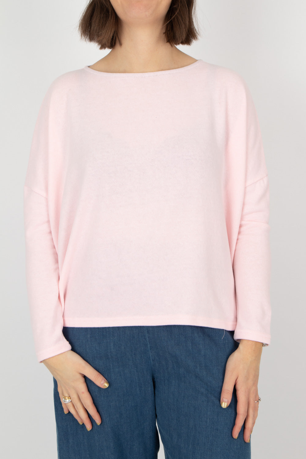 Neirami Boat Neck Boxy Sweater