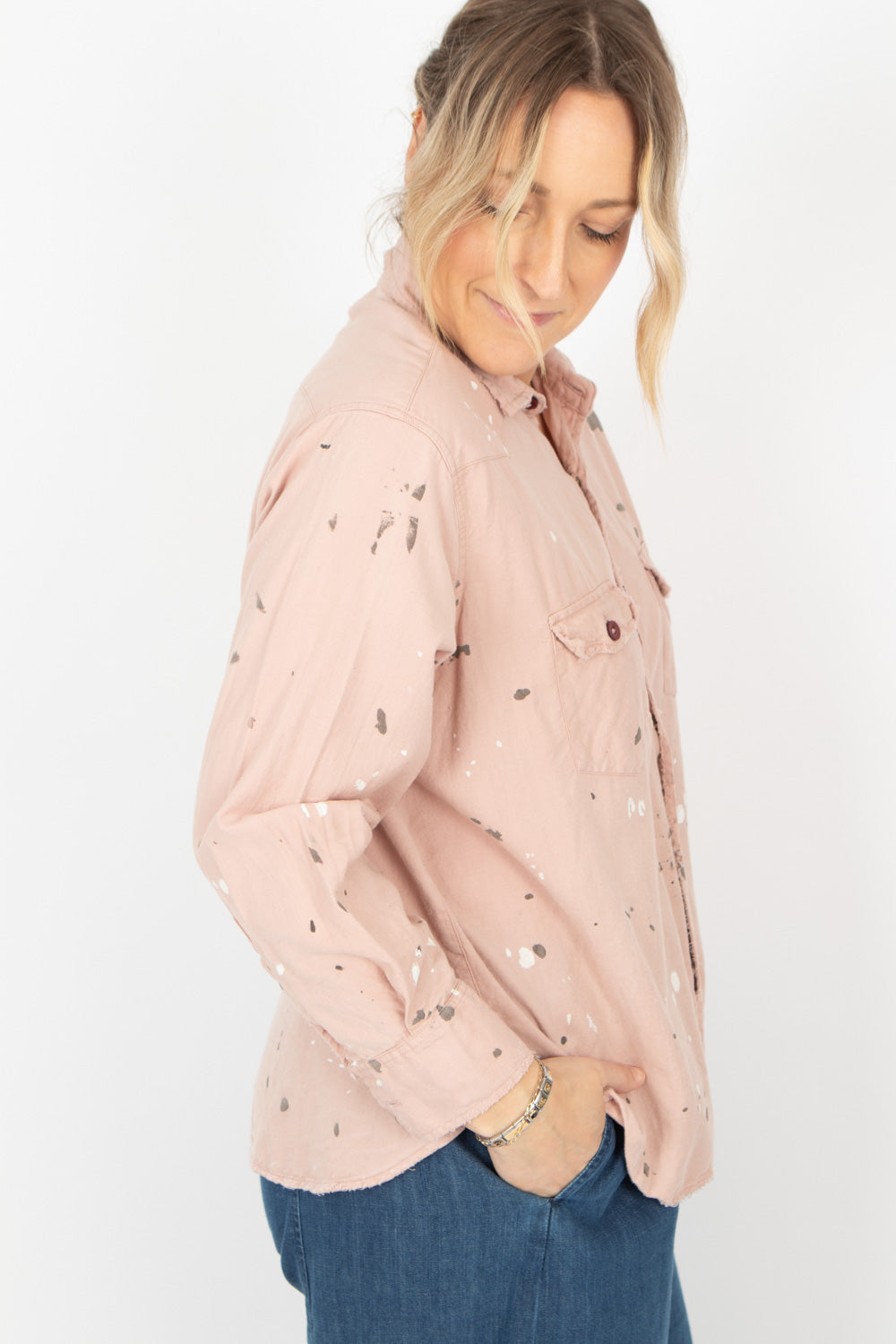Magnolia Pearl Kelly Western Shirt Love Embro