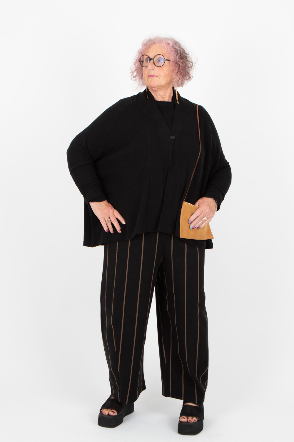 Neirami One-Button Cardigan