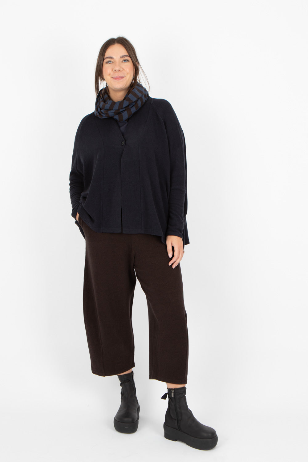 Neirami One-Button Cardigan