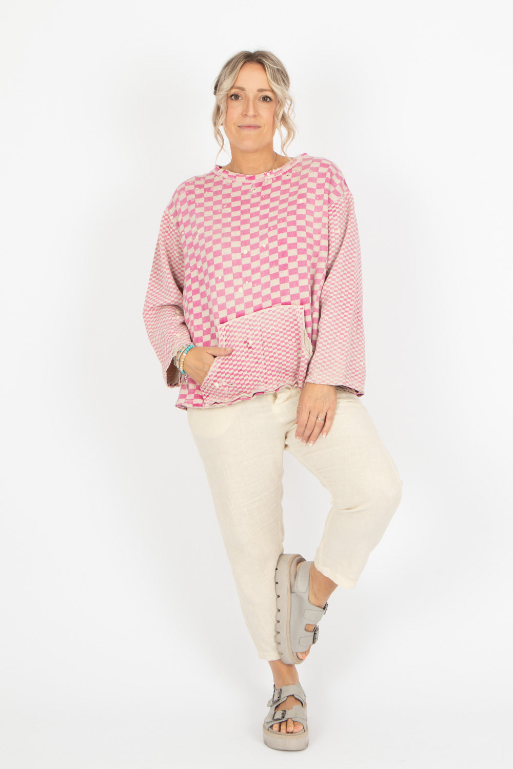 Magnolia Pearl Punkie Pocket Sweatshirt