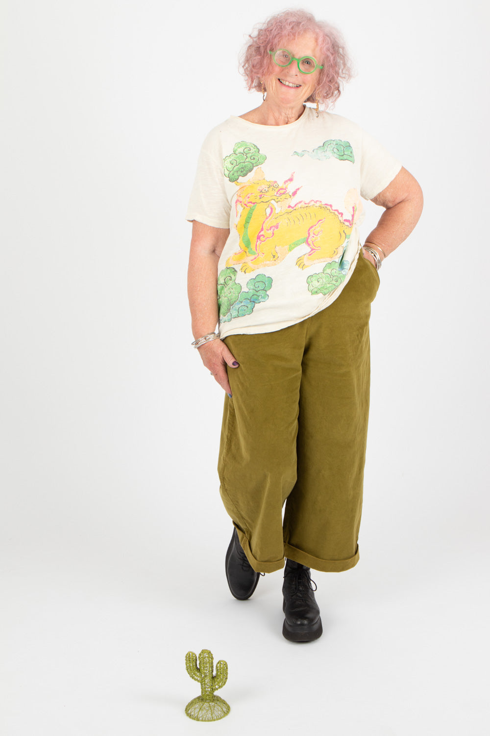 Magnolia Pearl Yeats Magic Dragon Tee
