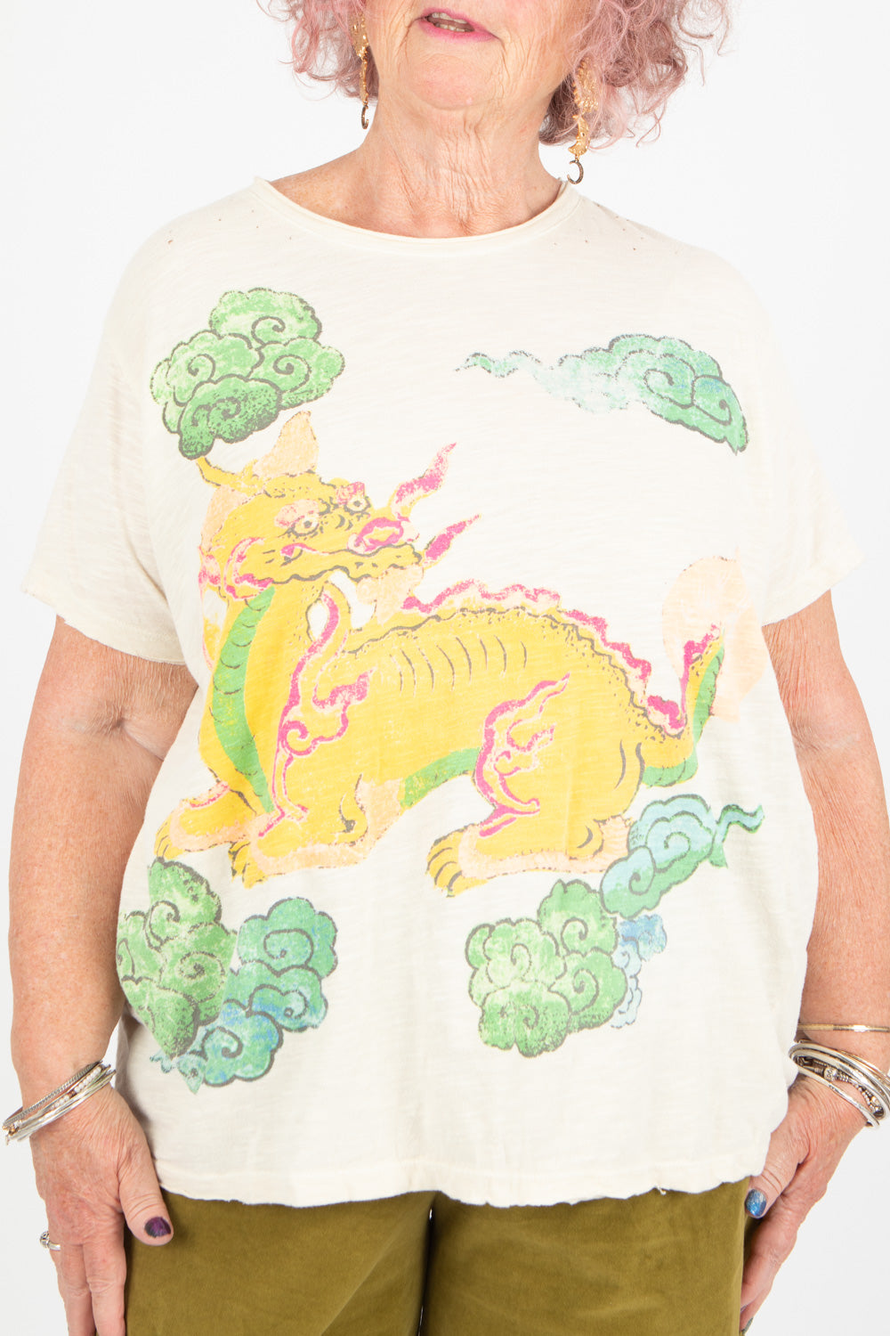 Magnolia Pearl Yeats Magic Dragon Tee