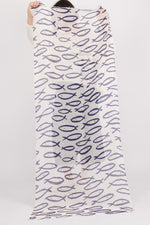 Otracosa Blue Fishes Scarf