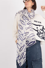 Otracosa Blue Fishes Scarf