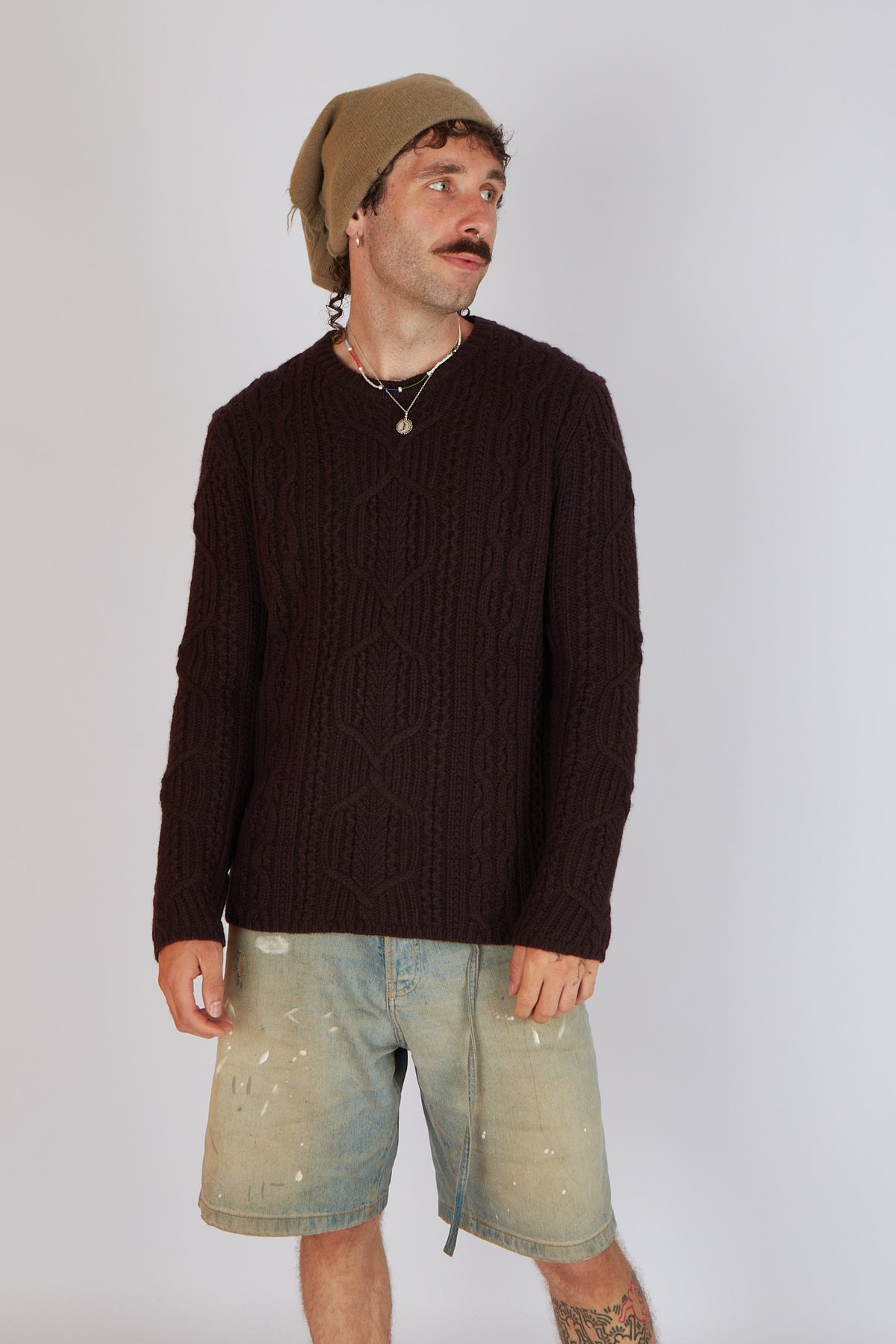 Rundholz Wool Knit Cap / Scarf