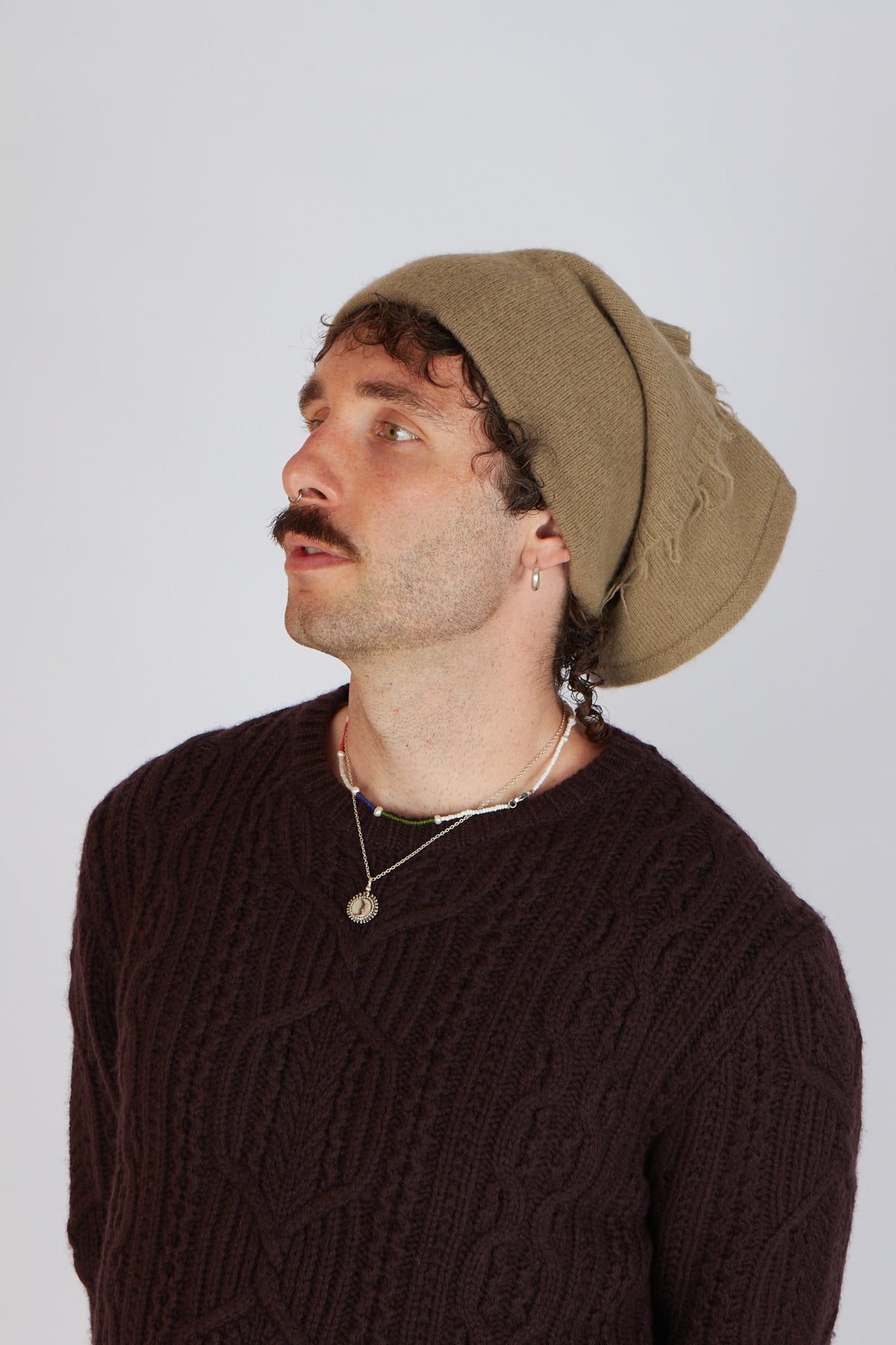 Rundholz Wool Knit Cap / Scarf