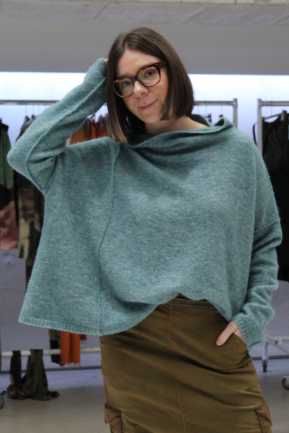 Rundholz Dip Pullover