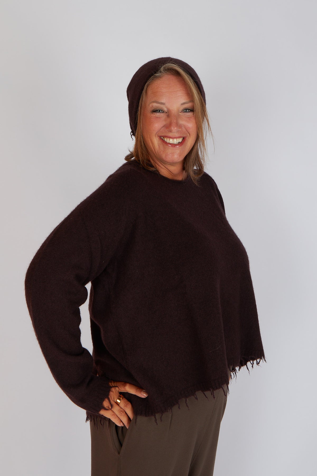 Rundholz Wool Knit Cap / Scarf