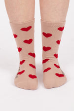 Magnolia Pearl Candy Heart Socks