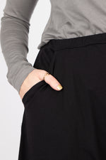 Sort Aarhus Baggy Wide Pants