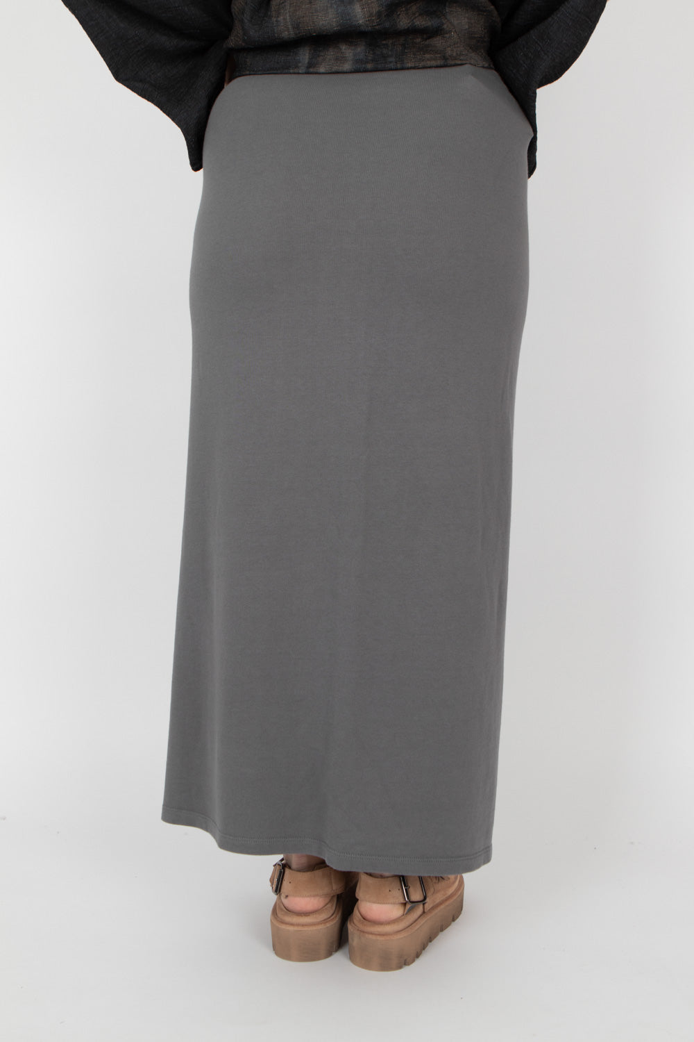 Sort Aarhus Wrap Skirt