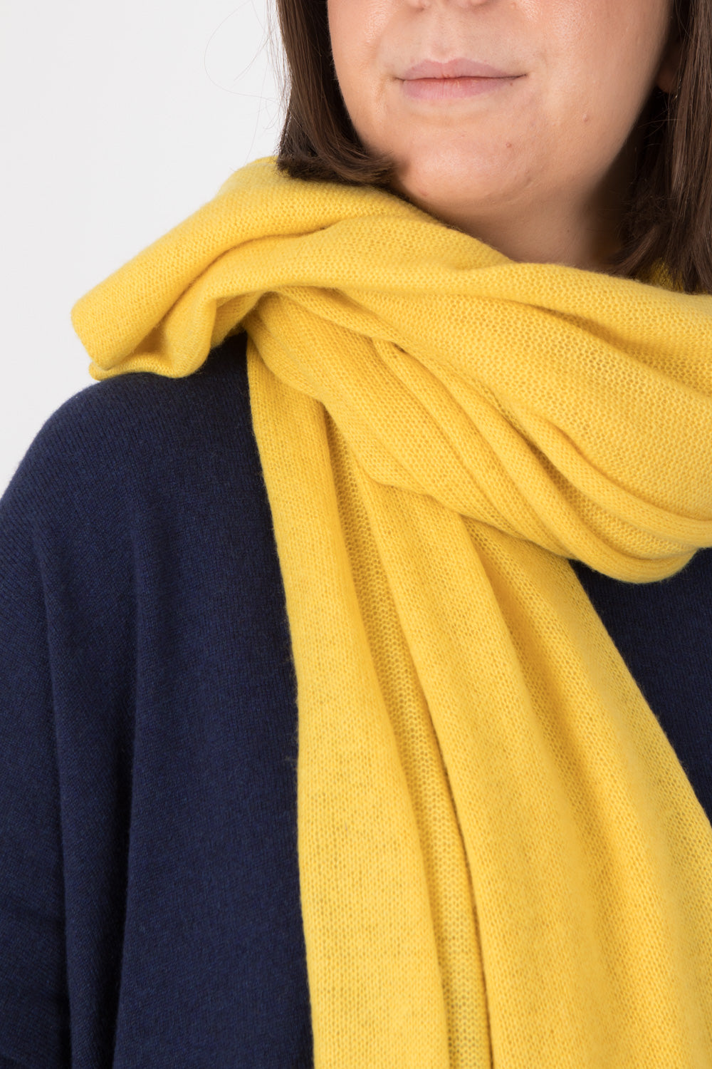 Estheme Colour Block Cashmere Scarf