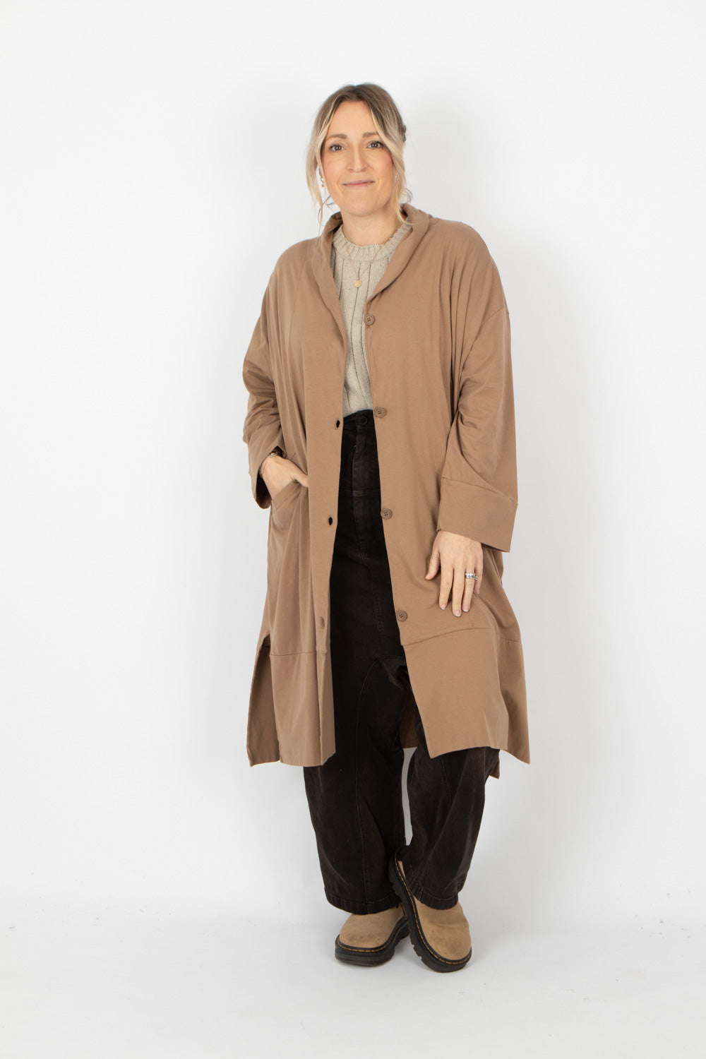 Sort Aarhus Long Jacket