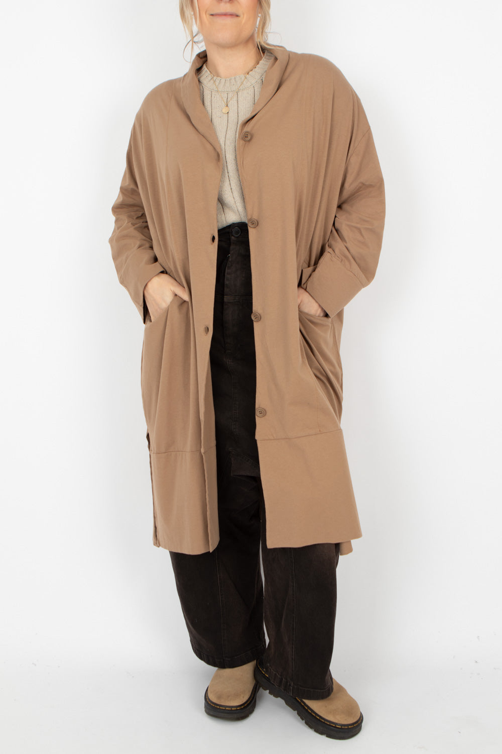 Sort Aarhus Long Jacket