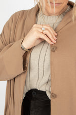 Sort Aarhus Long Jacket