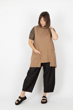 Sort Aarhus Sleeveless Top with Pockets