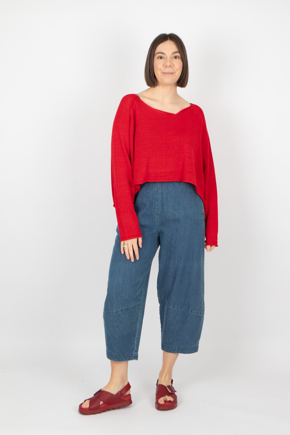 Estudio Viva Lara Denim Trousers SAMPLE