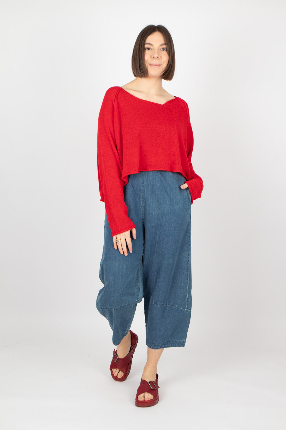 Estudio Viva Lara Denim Trousers SAMPLE