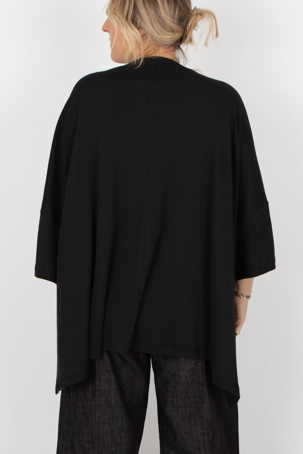 Sort Aarhus Oversize Top