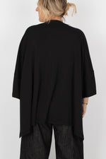 Sort Aarhus Oversize Top