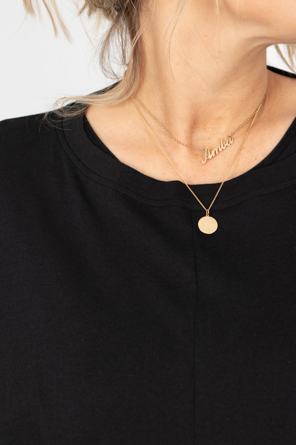 Sort Aarhus Oversize Top