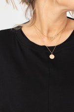 Sort Aarhus Oversize Top