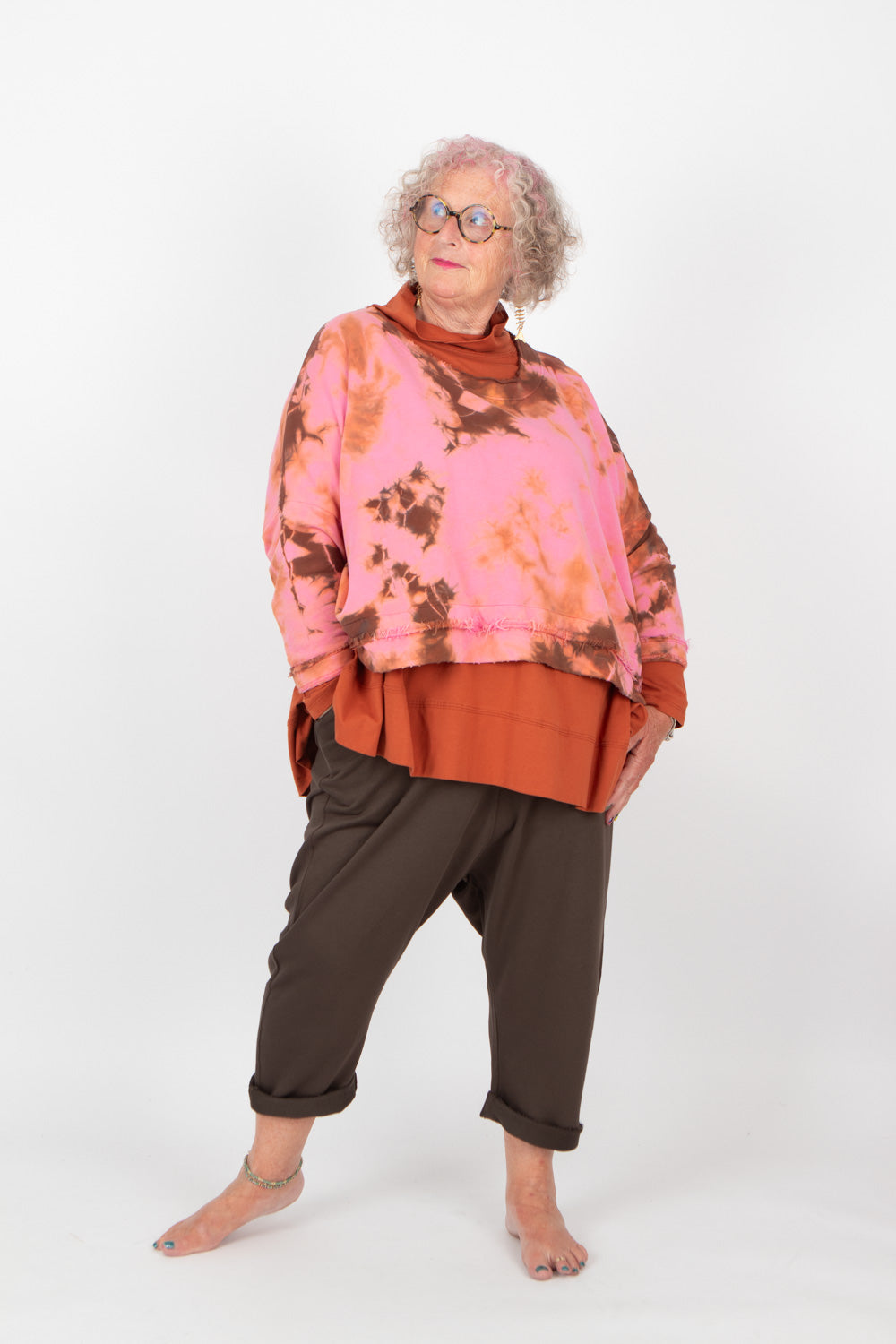 Estudio Viva Sofia Tie Dye Sweatshirt