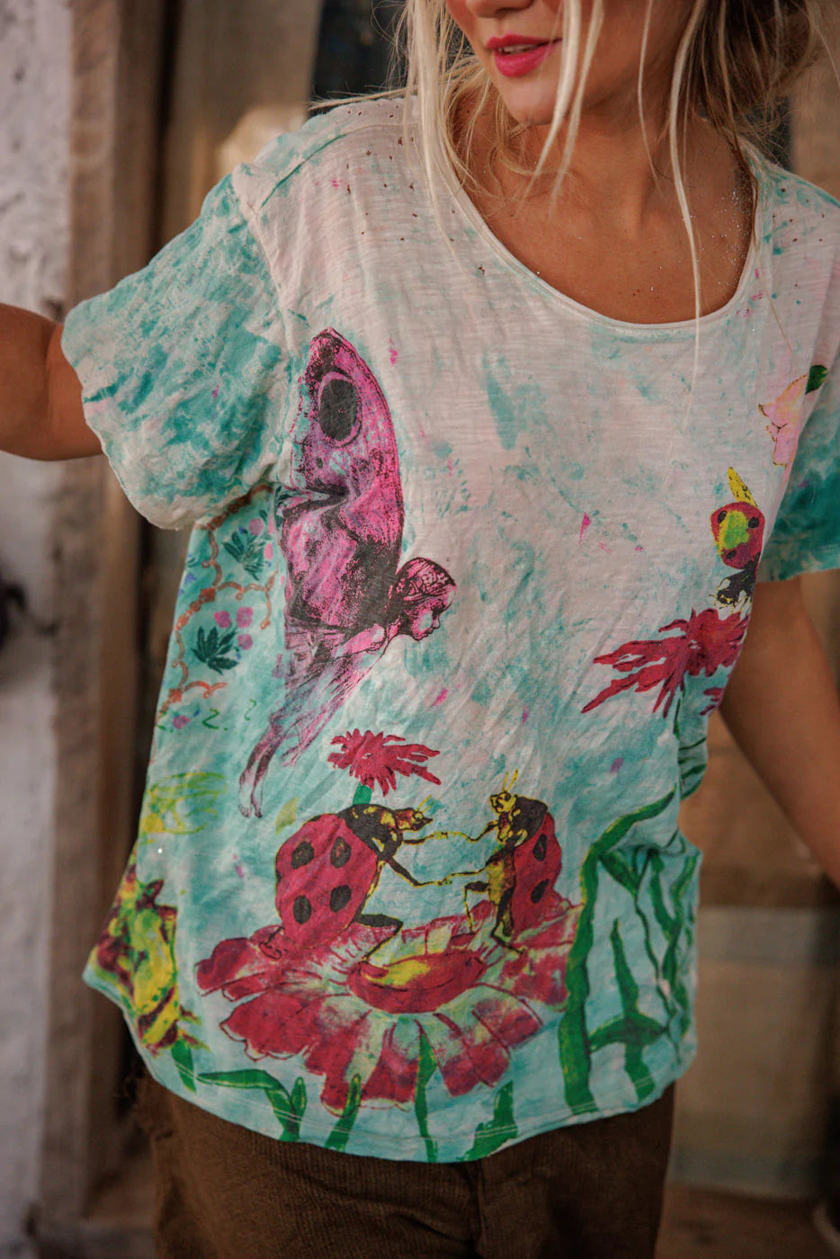 Magnolia Pearl Be My Ladybug T