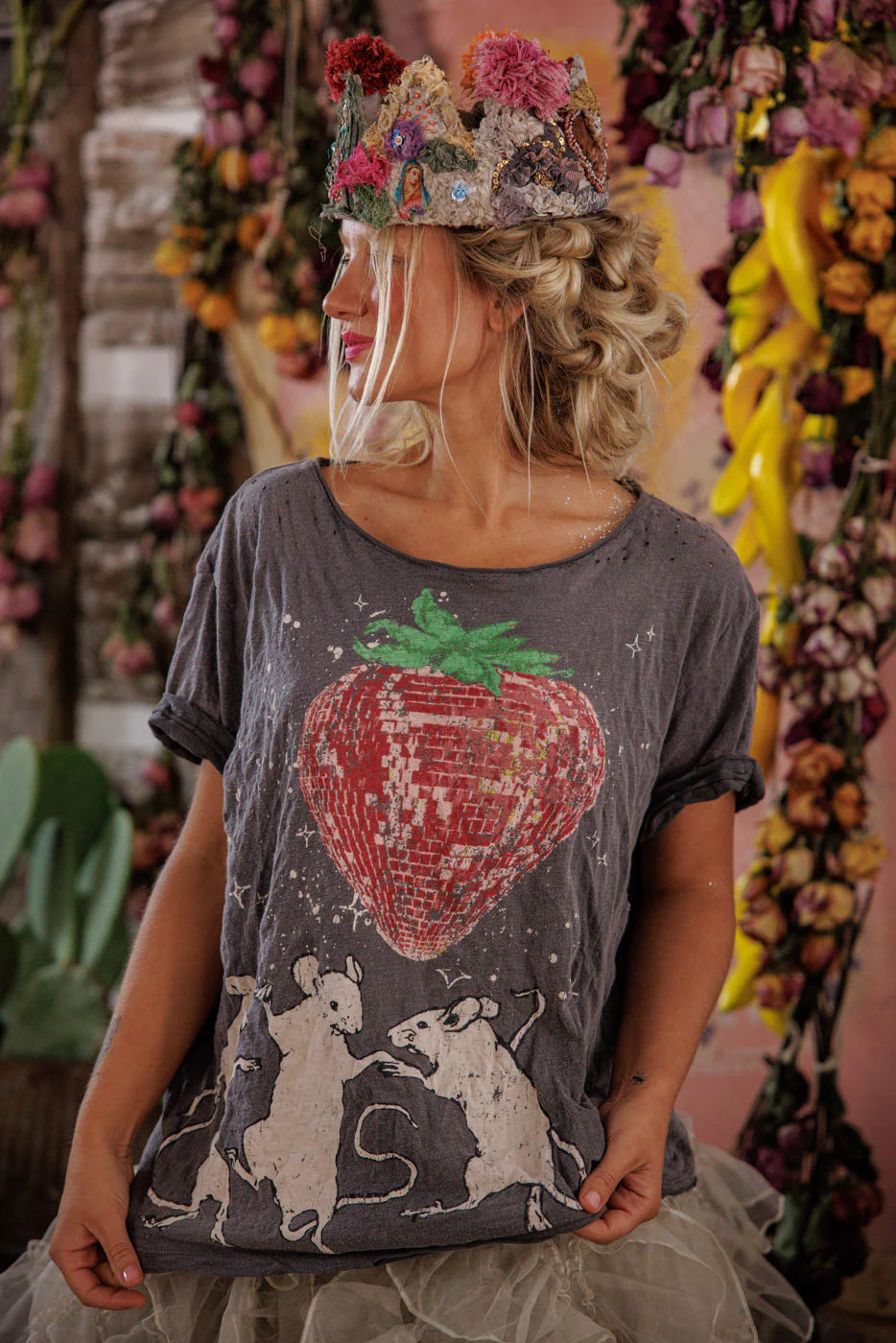 Magnolia Pearl Discotheque Fraises T