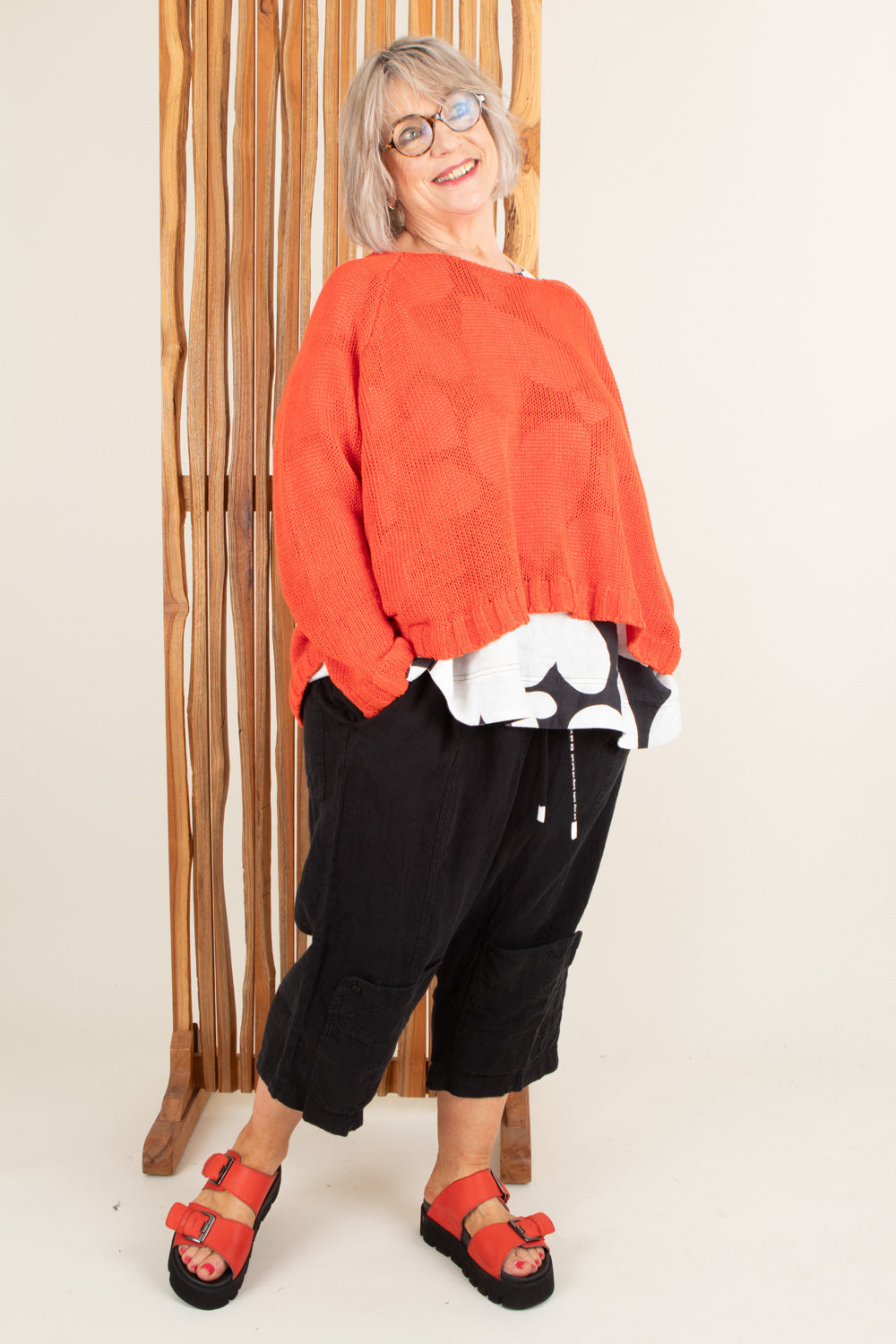 Estudio Viva Rosa Printed Top