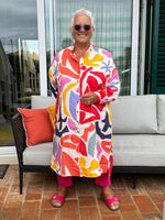 Estudio Viva Wivina Printed Shirt Dress