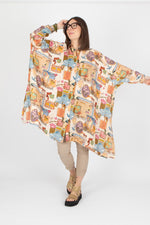 Yavi Salome Linen Shirt Dress