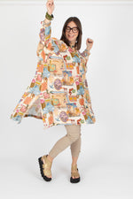 Yavi Salome Linen Shirt Dress