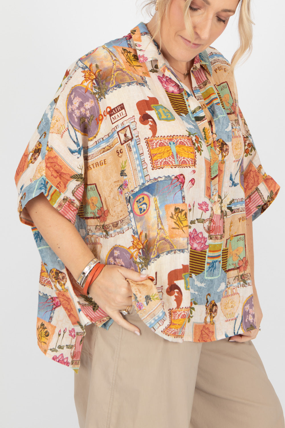 Yavi Tosia Linen Top