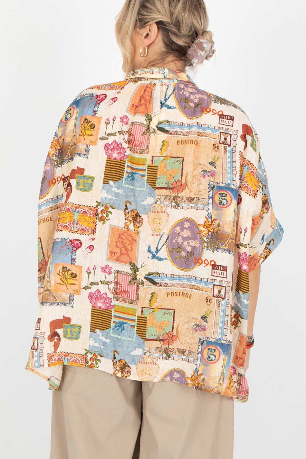 Yavi Tosia Linen Top