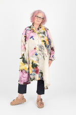 Yavi Salome Linen Shirt Dress