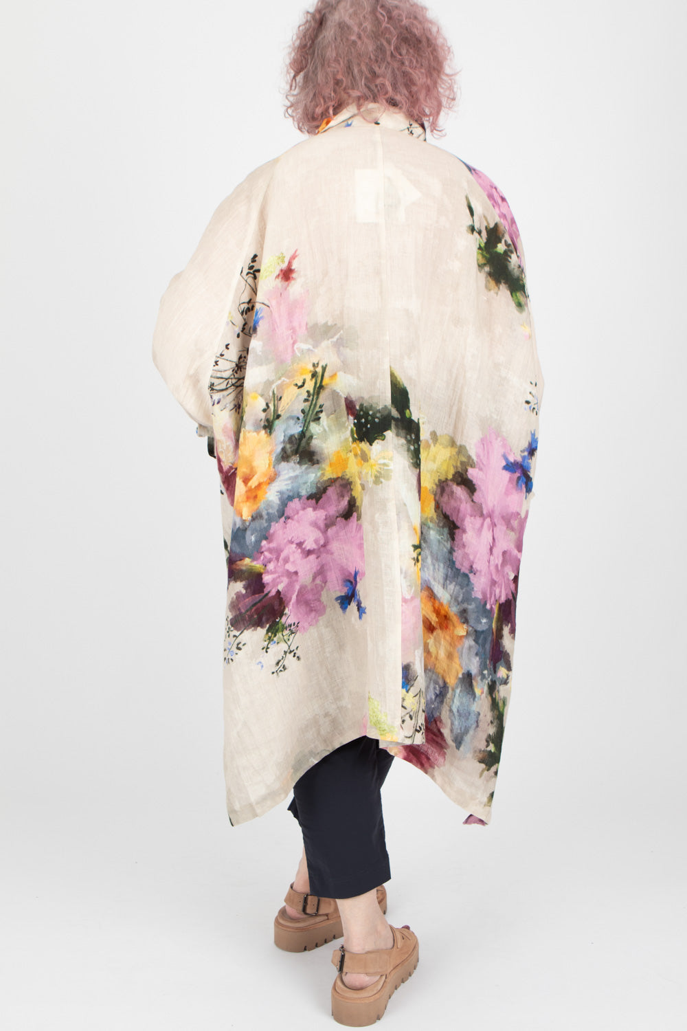 Yavi Salome Linen Shirt Dress