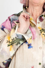 Yavi Salome Linen Shirt Dress