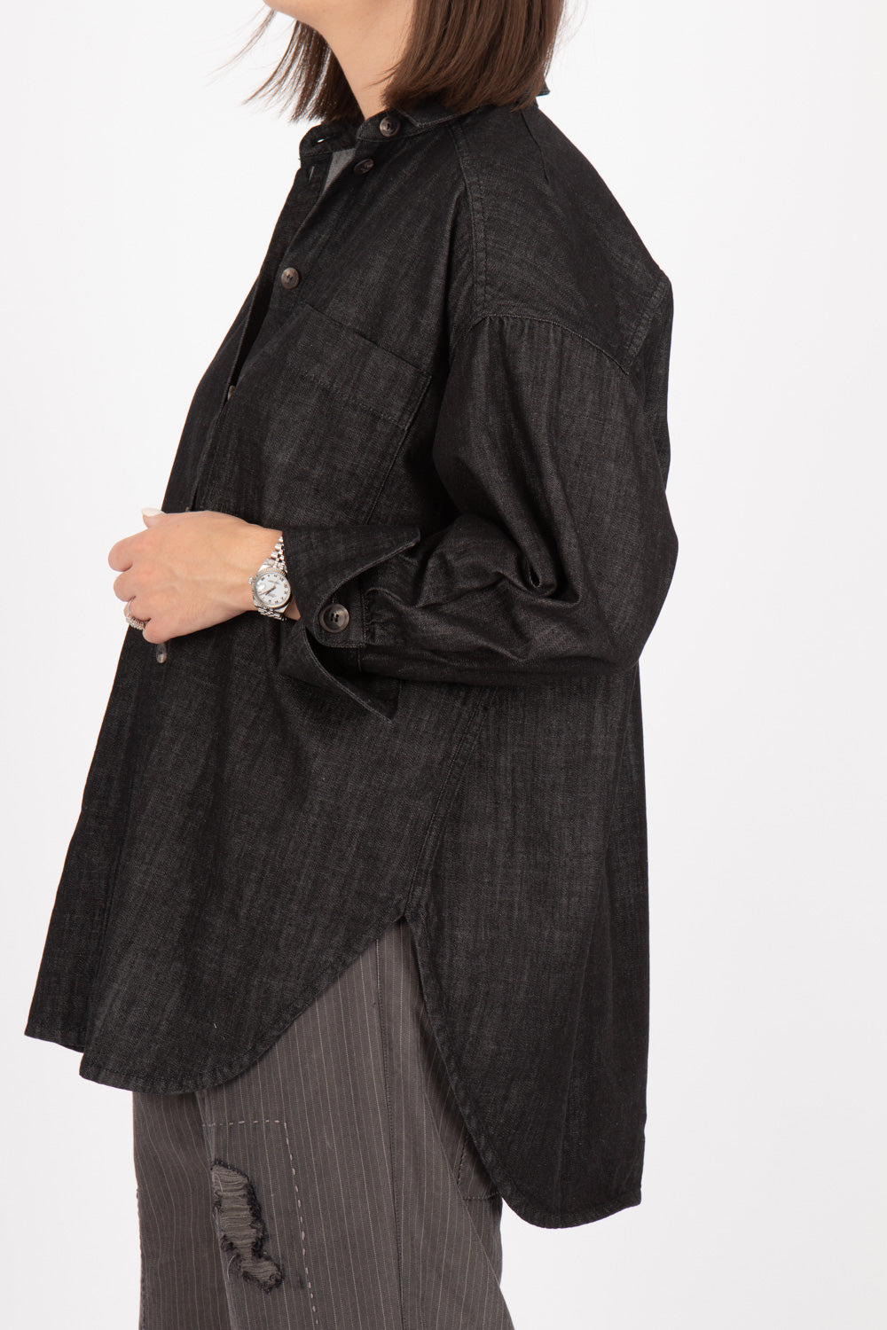 Estudio Viva Celeste Denim Shirt