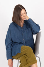 Estudio Viva Celeste Denim Shirt