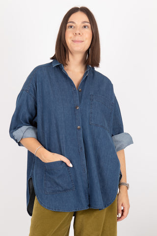 Estudio Viva Celeste Denim Shirt