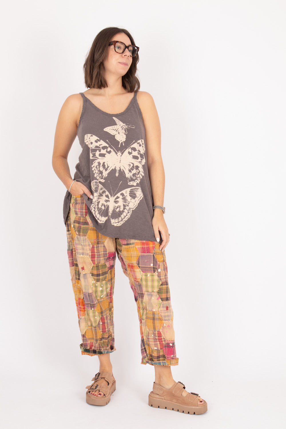 Magnolia Pearl Butterly Totem Lana Tank